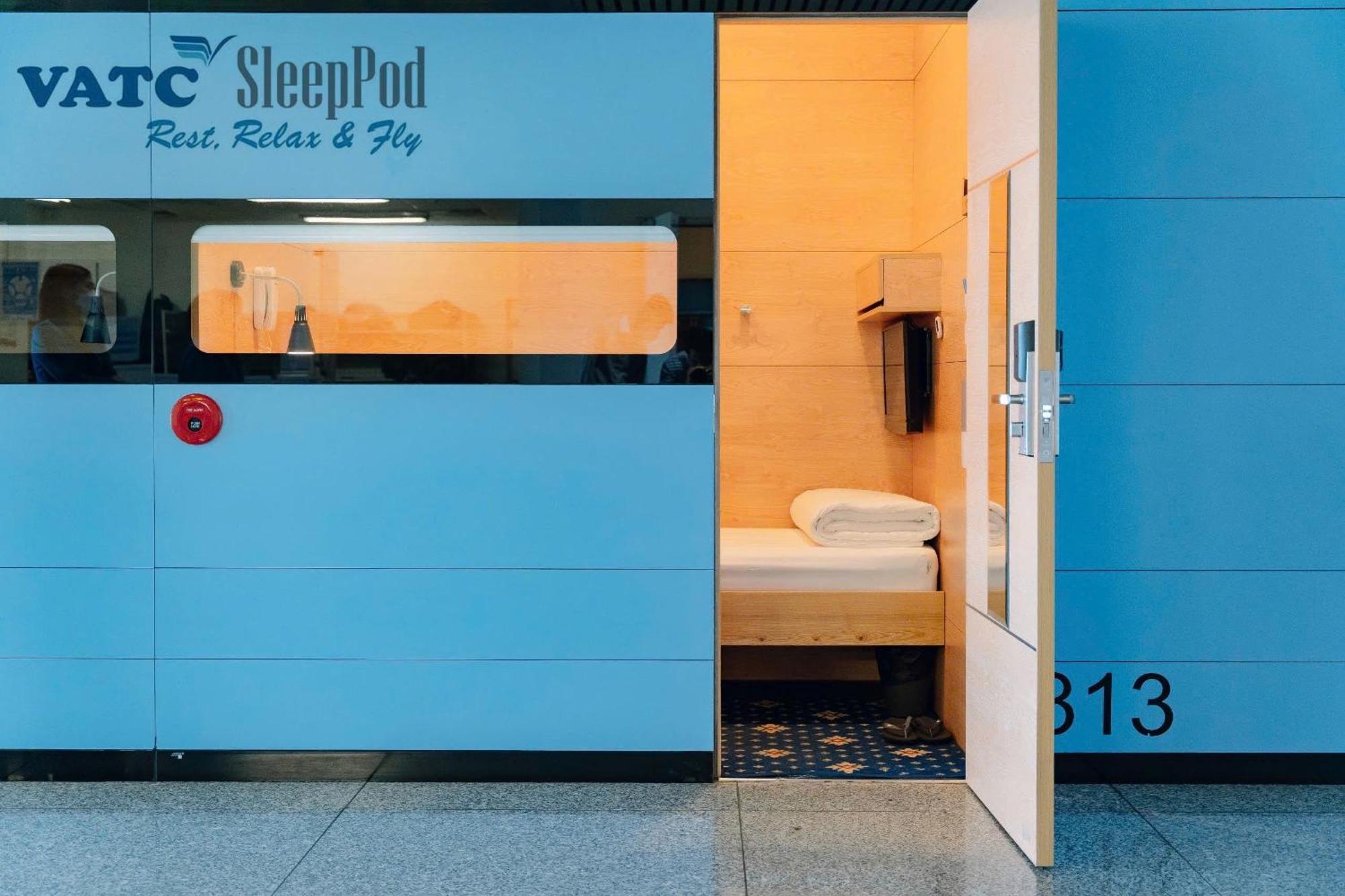 Vatc Sleep Pod Terminal 2 Hotel Noi Bai Eksteriør billede