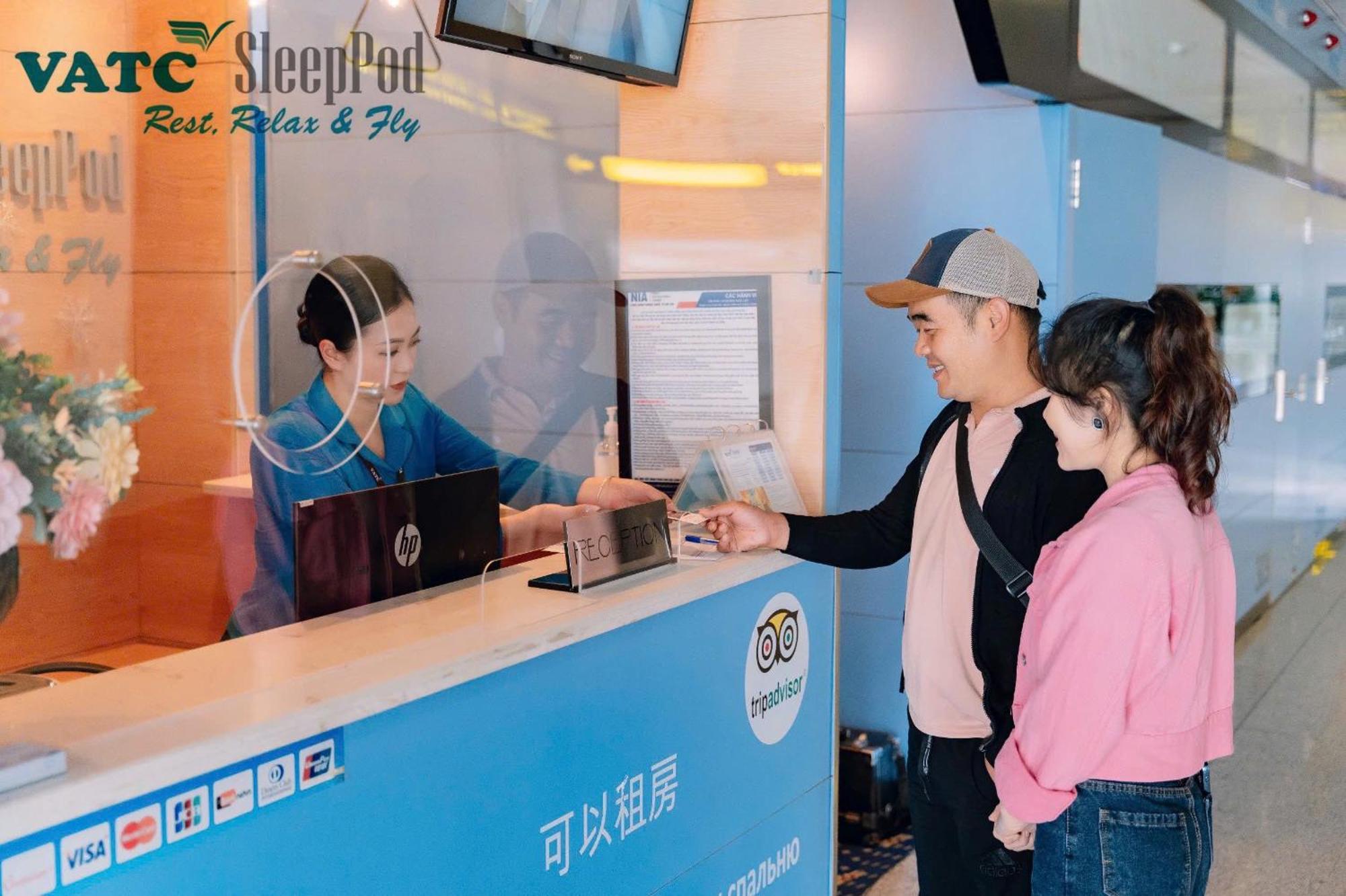 Vatc Sleep Pod Terminal 2 Hotel Noi Bai Eksteriør billede