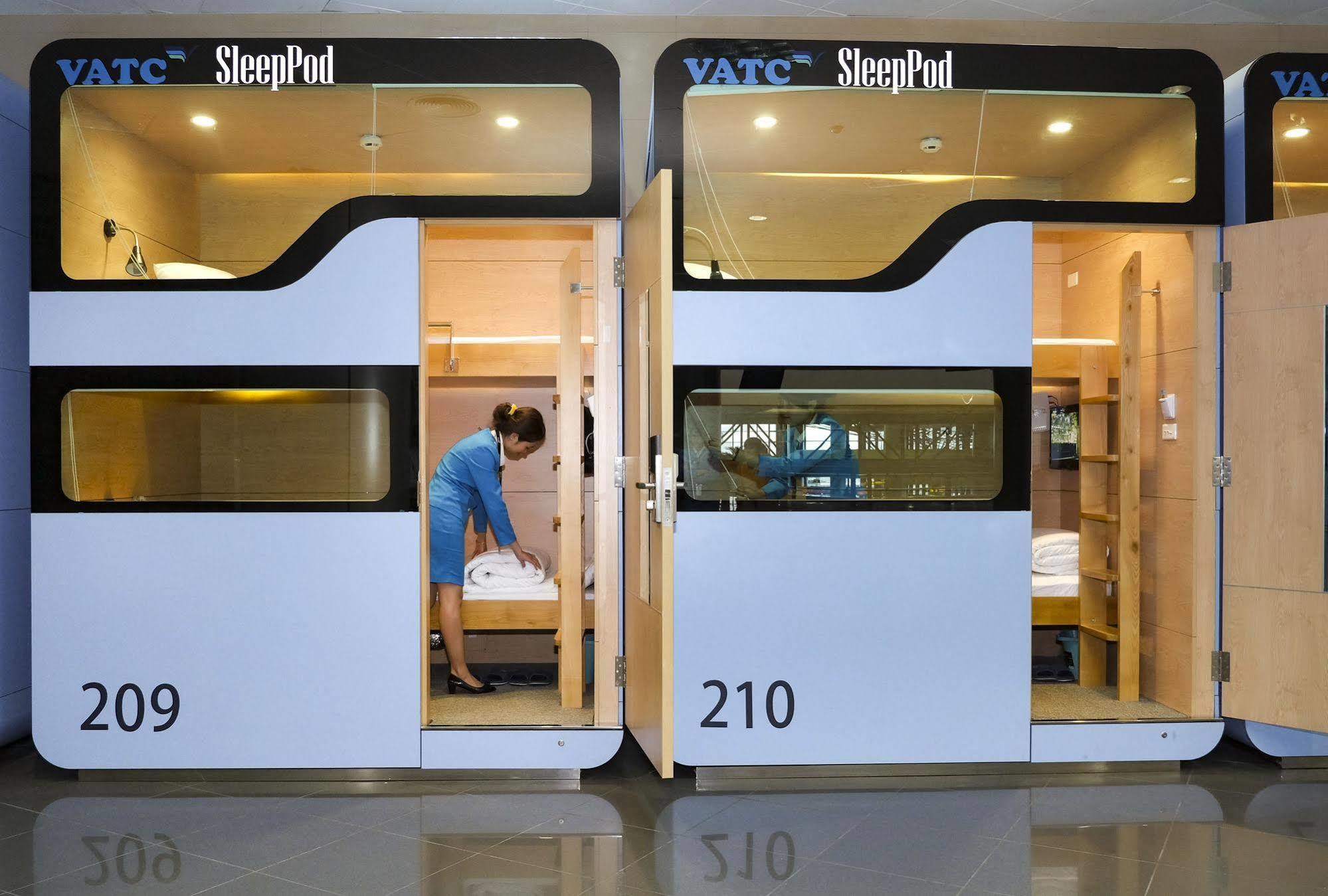 Vatc Sleep Pod Terminal 2 Hotel Noi Bai Eksteriør billede
