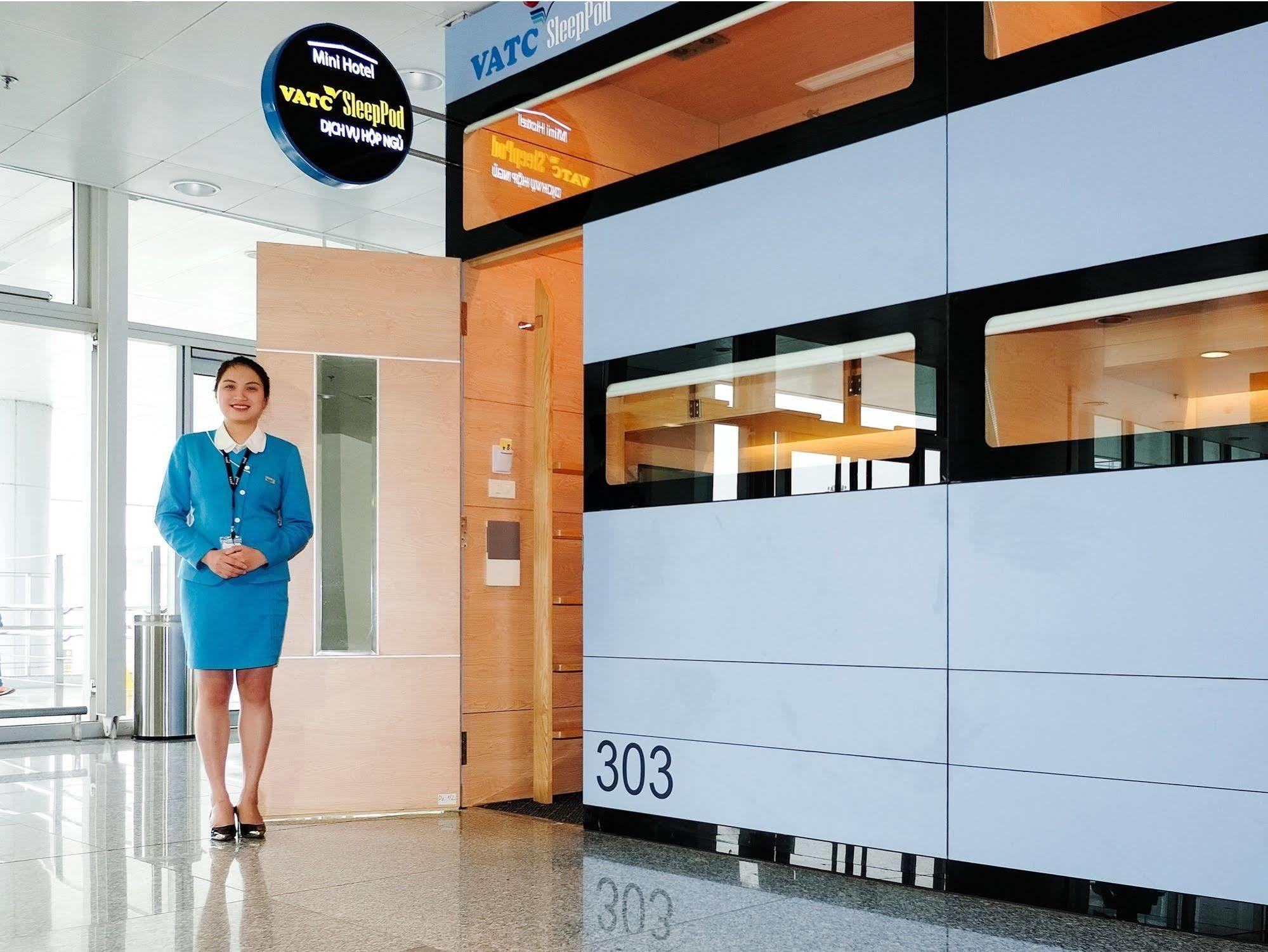 Vatc Sleep Pod Terminal 2 Hotel Noi Bai Eksteriør billede