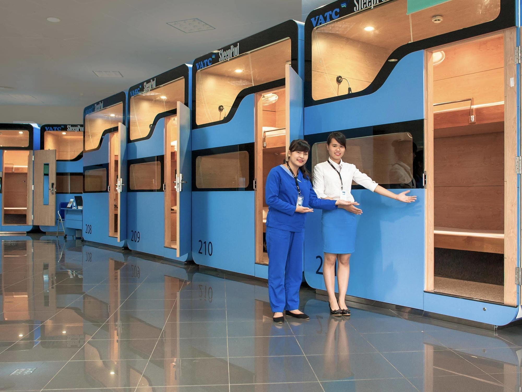 Vatc Sleep Pod Terminal 2 Hotel Noi Bai Eksteriør billede